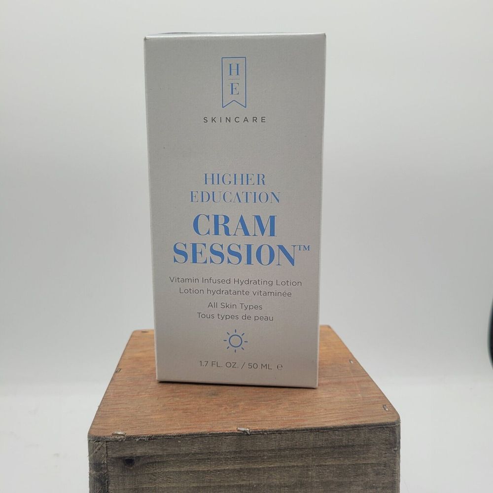 Higher Education Skincare CRAM SESSION‎ All Skin Types Moisturizer 1.7oz